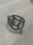 Surron Ultra Bee Metal Motor Cover | CNC Upgrade Replacement (Black & Chrome)