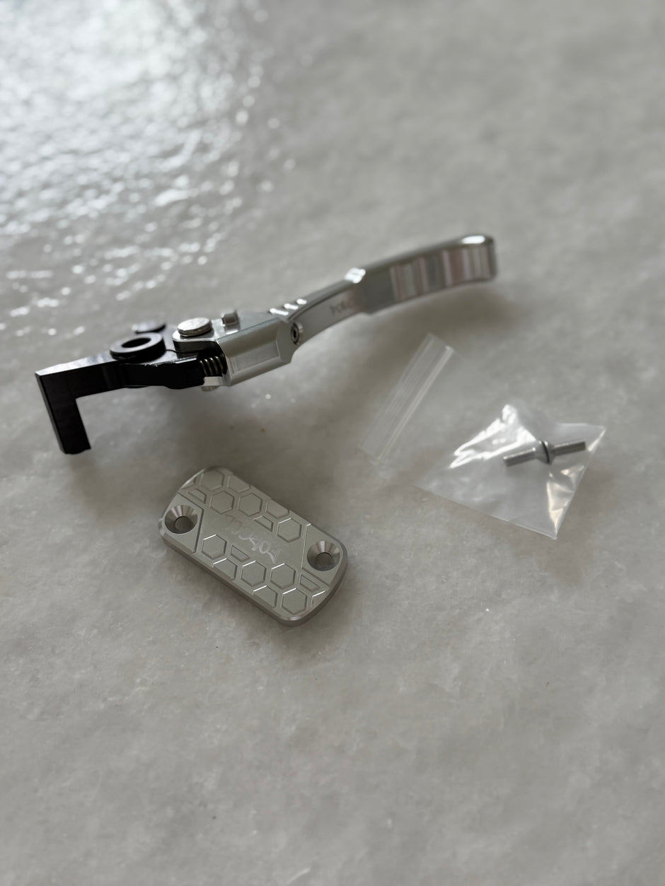 Sur-Ron Ultra Bee Brake Upgrade Kit | CNC Lever, Reservoir Cap & Hardware | Forged Racing