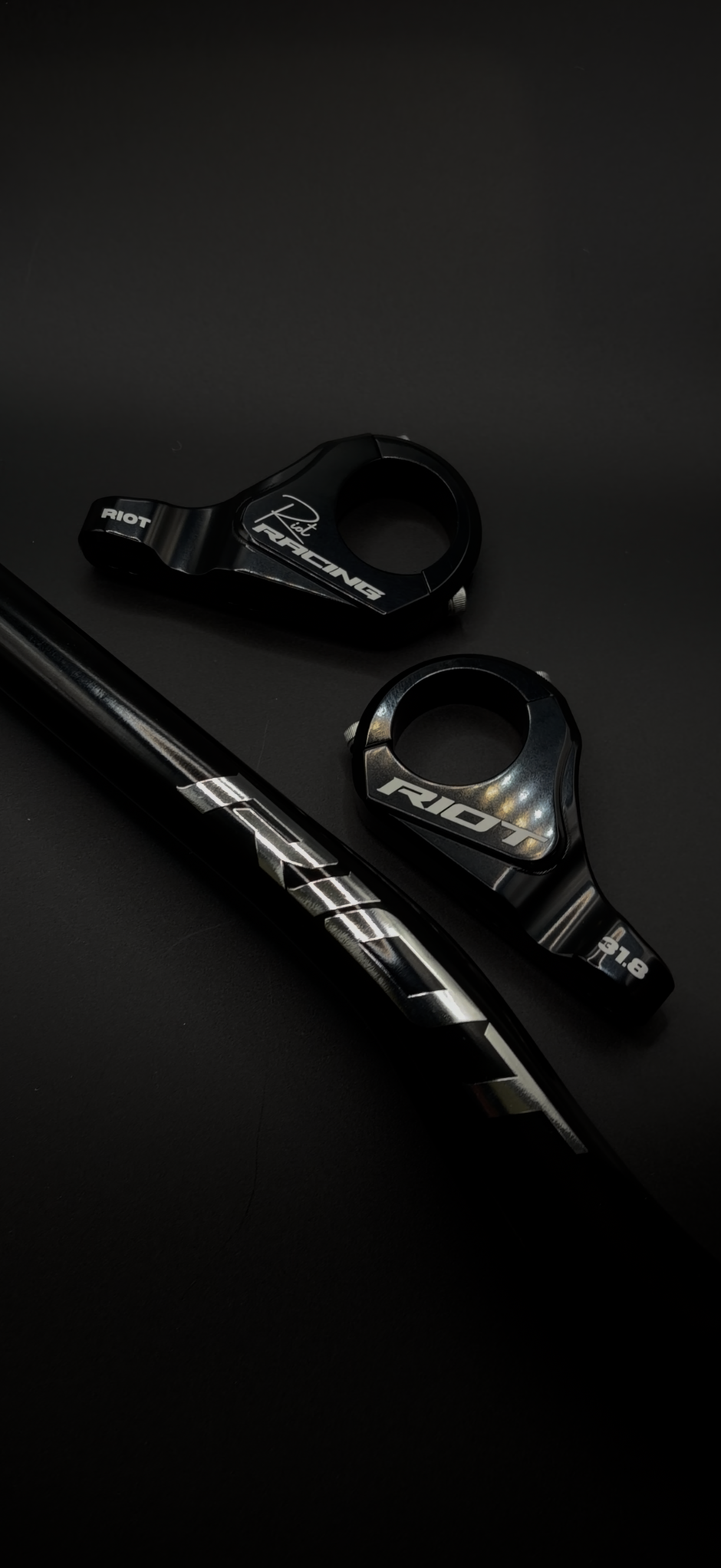 Riot MKIII Direct Mount Stem — 31.8mm | Fits Almost All E-Motos