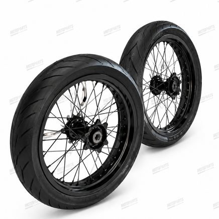 17" Ultra Bee Supermoto wheels