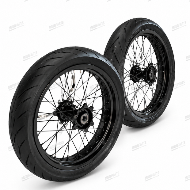 17" Ultra Bee Supermoto wheels