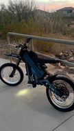 Talaria XXX / MX4, MX3, Sting - Supermoto Wheelset (Thick/Wide) - Chrome Silver