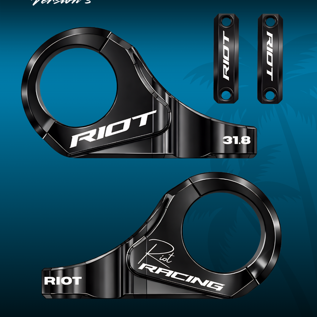 Riot MKIII Direct Mount Stem — 31.8mm | Fits Almost All E-Motos