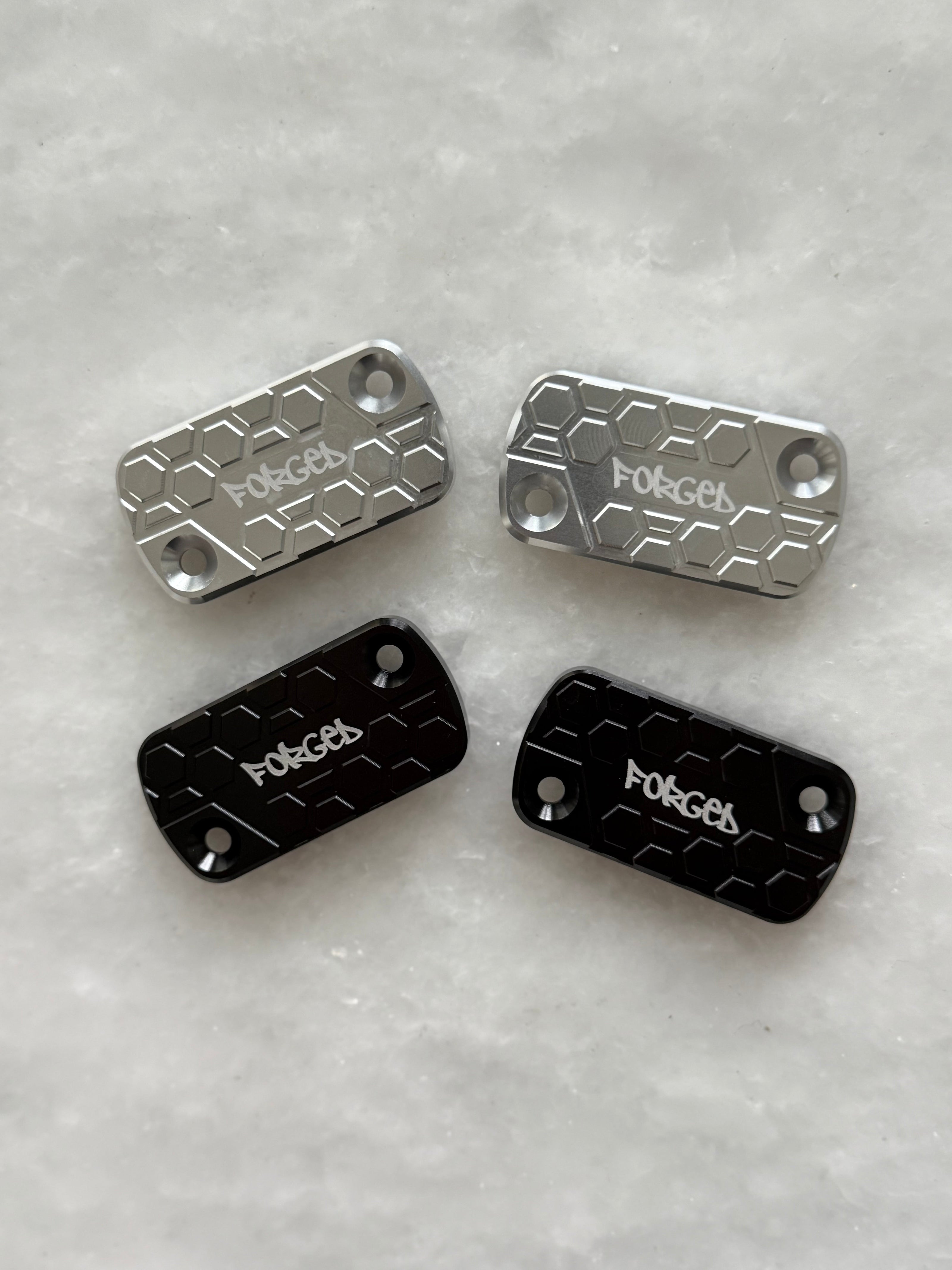 Sur-Ron Ultra Bee Brake Reservoir Cap | CNC Metal Upgrade (Black & Chrome)