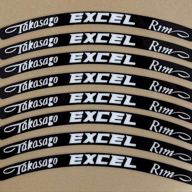 Excel Wheel Decals