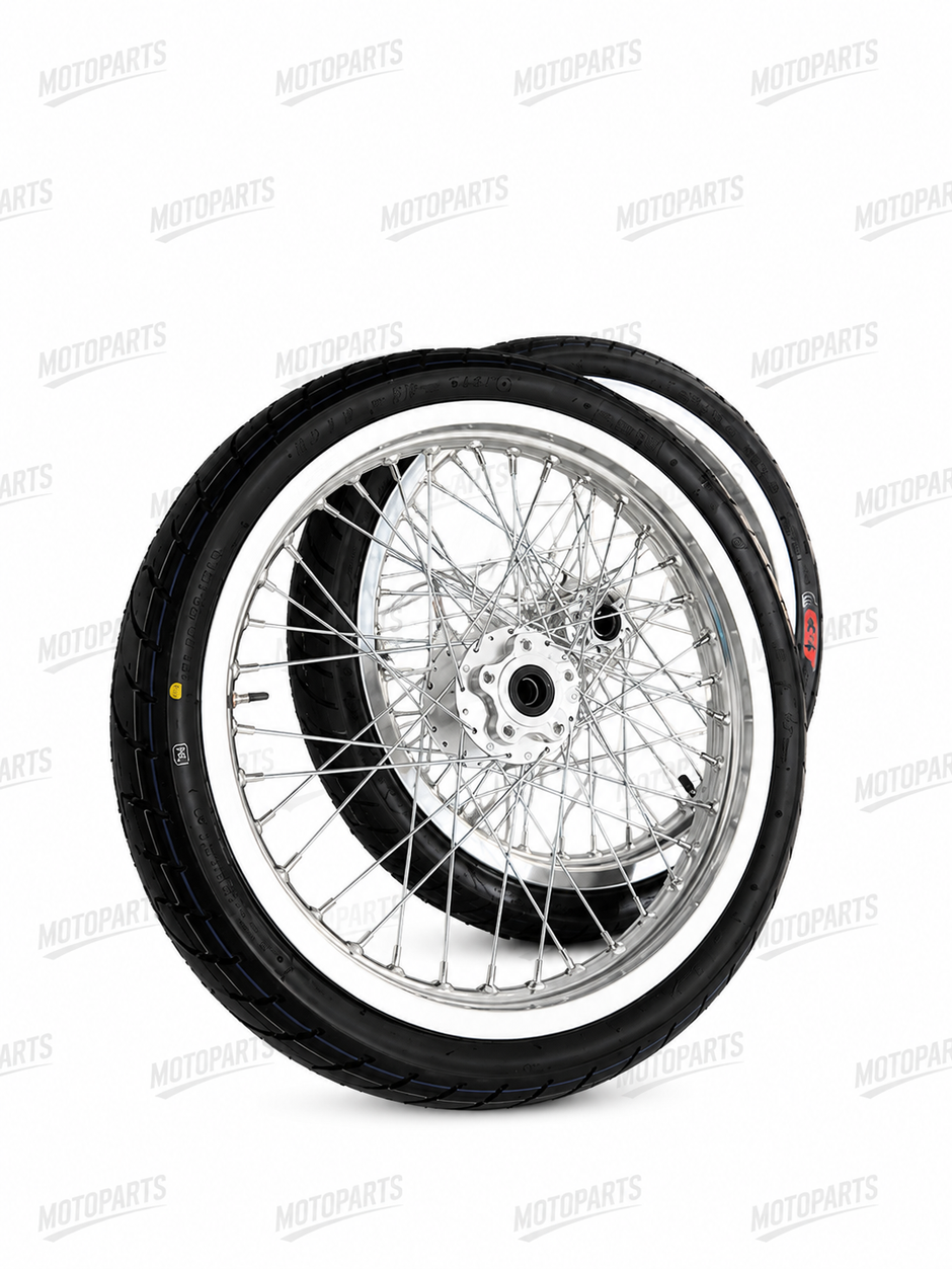 Chrome LBX/ERIDE Supermoto Wheelset