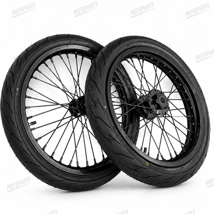 17” Light Bee/Eride Supermoto Wheel Set