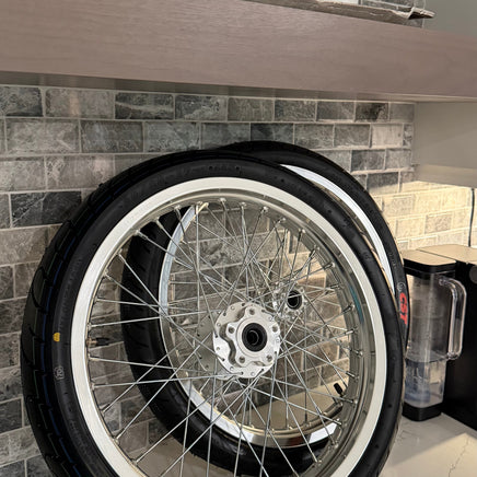 Chrome LBX/ERIDE Supermoto Wheelset