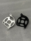 Surron Ultra Bee Metal Motor Cover | CNC Upgrade Replacement (Black & Chrome)
