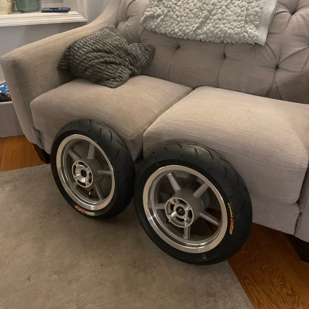 12in kenda curve supermoto wheelset
