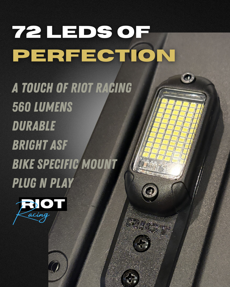 Riot BEAM Rock Light — 72 LED / 560 Lumens (Surron, Talaria, E-Ride)
