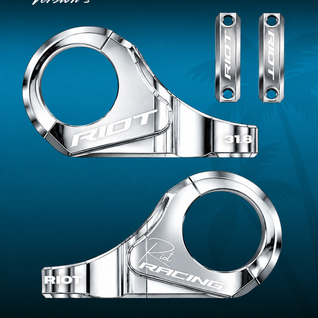 Riot MKIII Direct Mount Stem — 31.8mm | Fits Almost All E-Motos