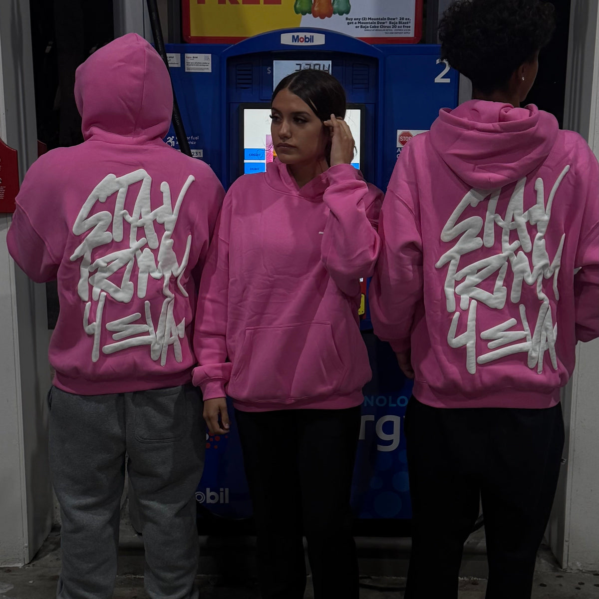 Stay Trimm 4EVA Hoodie - Pink