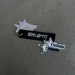 'AGTG' Graffiti Embroidered Keychain