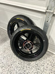12in kenda curve supermoto wheelset