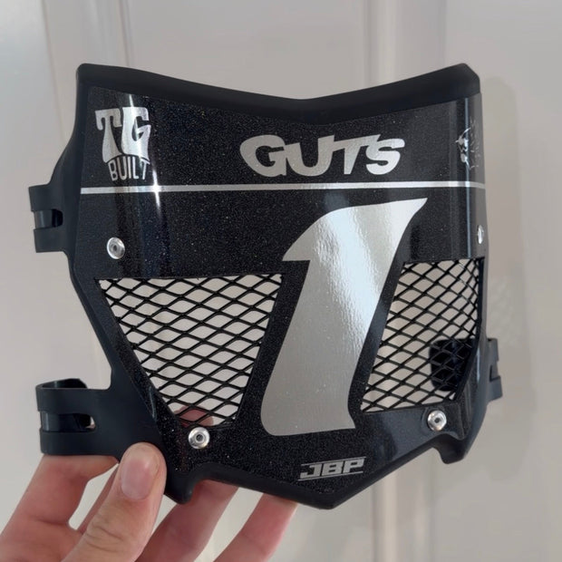 Vented Motocuts Plate w/Rivots