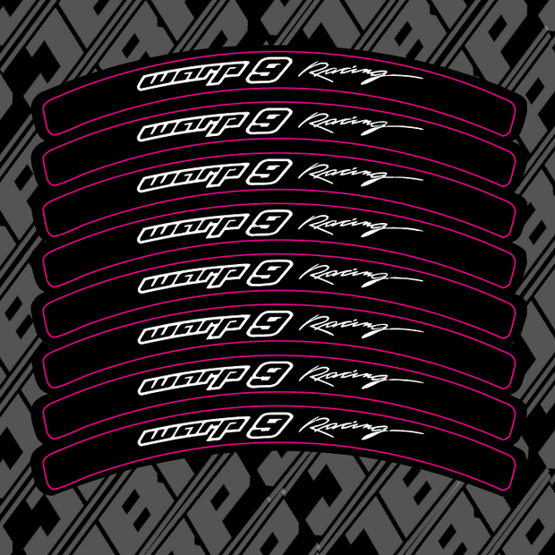 Warp 9 Rim Decals