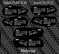 Energy Edition Super 73/Ridestar Battery Decals