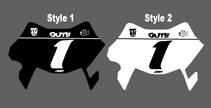 UltraBee Race Front Plate Decal