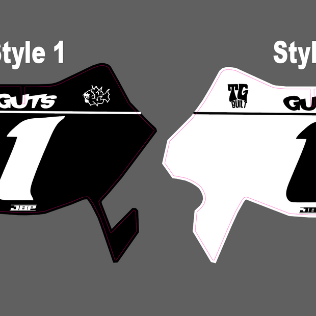 UltraBee Race Front Plate Decal