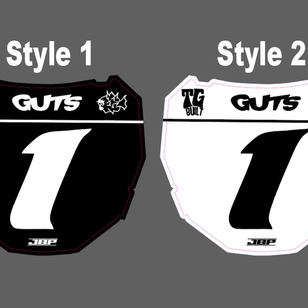 ODI Race Front Plate Decal