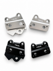 Talaria XXX Metal Foot Peg Brackets | CNC Upgrade Mounts (Black & Chrome)