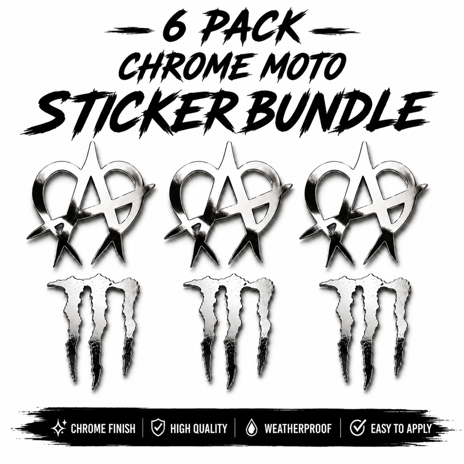 Moto-Sticker Bundle (CHROME)