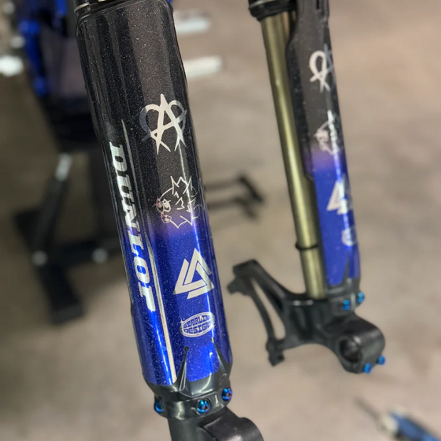Fork Guard Titanium Bolts (All Emoto)