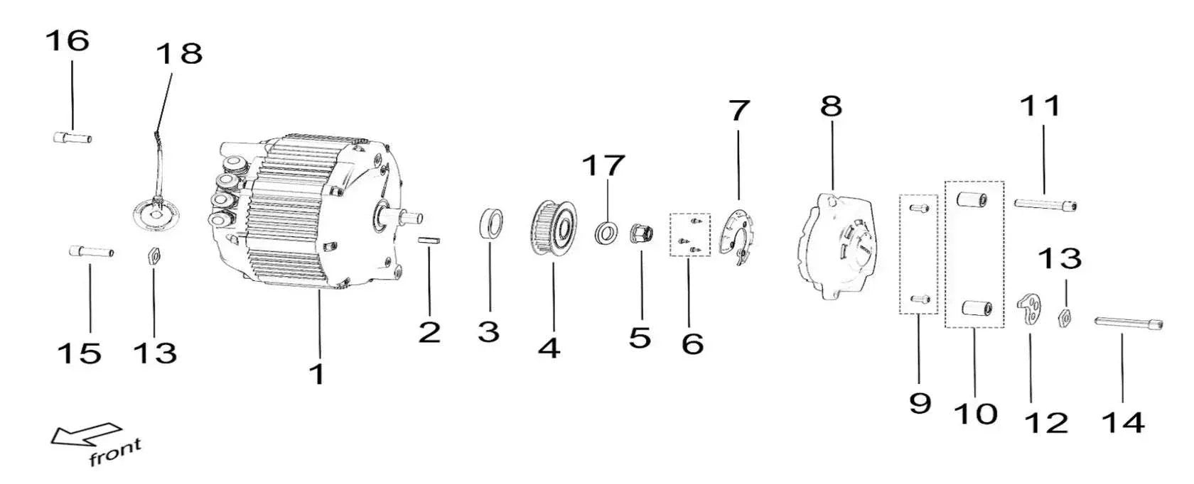 OEM Replacement Hall Sensor for Surron Light Bee